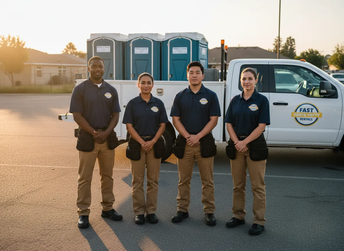Standard Porta Potty Rentals company in Bluford, IL